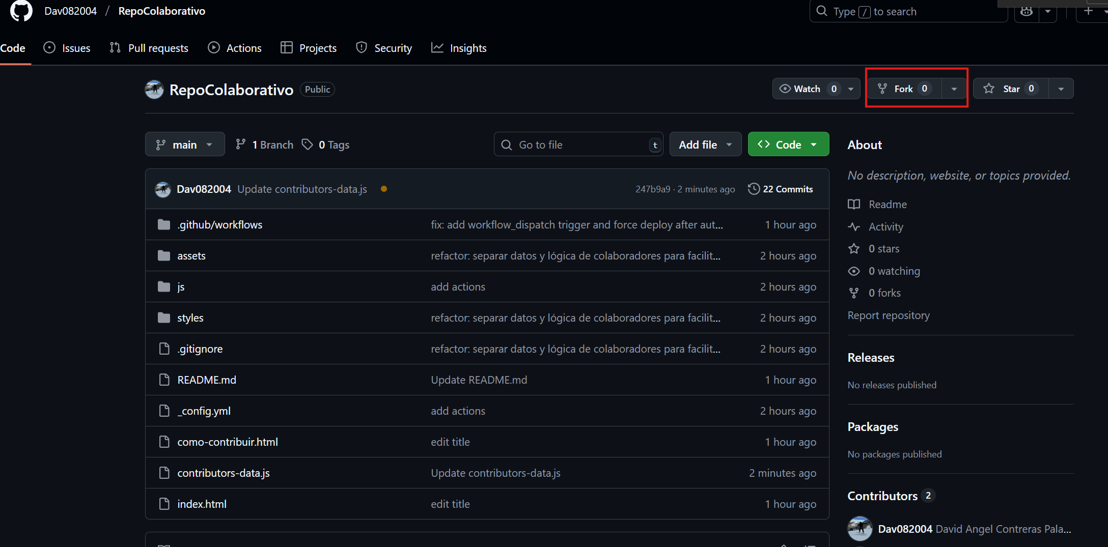 Paso 1: Acceder al repositorio