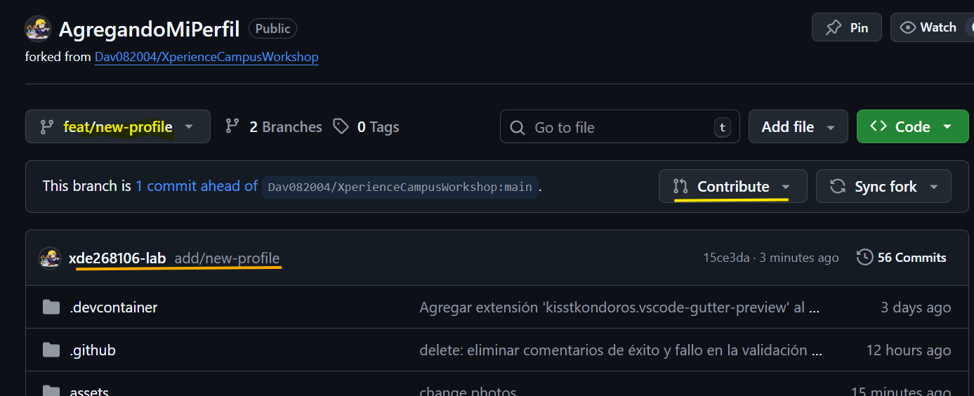 Paso 10: Comparar y PR