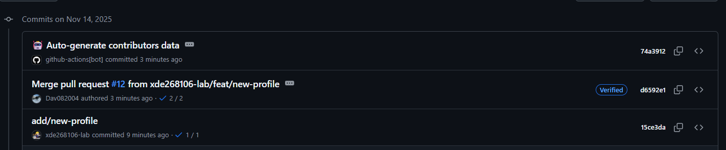 Paso 14: Historial de commits
